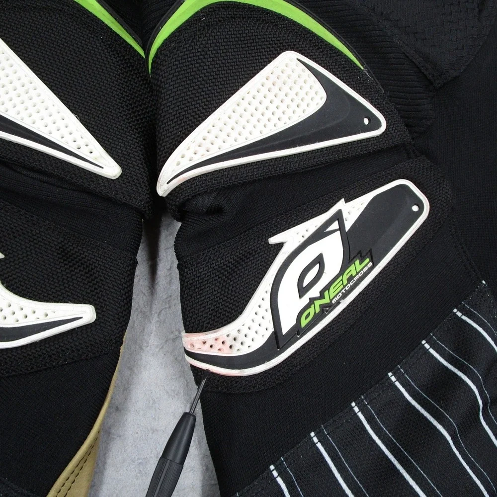 ONeal Hardwear Monster Energy Motocross Pants Mens 34 Black Green Racing 1970